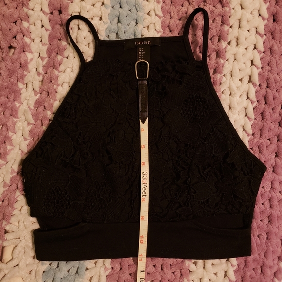 Forever 21 lacey crop cami - Picture 8 of 8